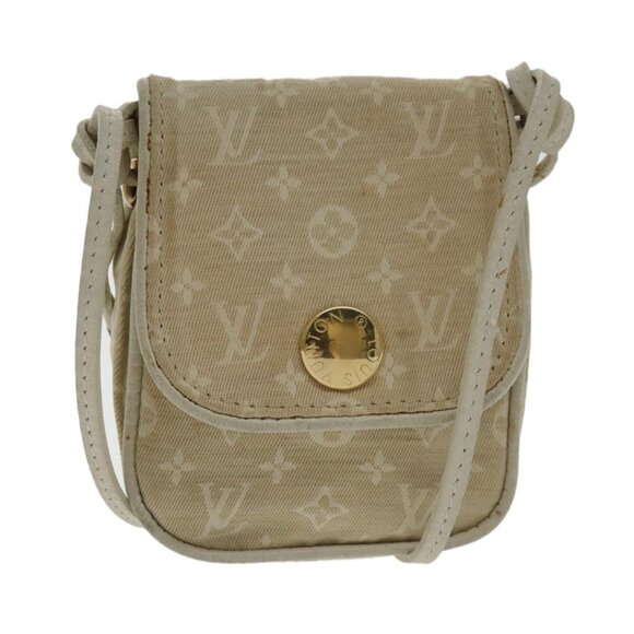 LOUIS VUITTON Monogram Mini Pochette Cancoon Bag Dunne M95312 LV Auth 94163 - Picture 1 of 16